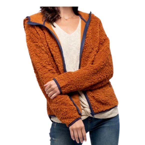Day to Day Blu Pepper Women's Faux Shearling Teddy - Picture 1 of 9